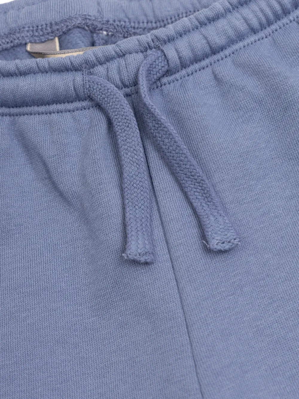 Drawstring Split-Detail Shorts