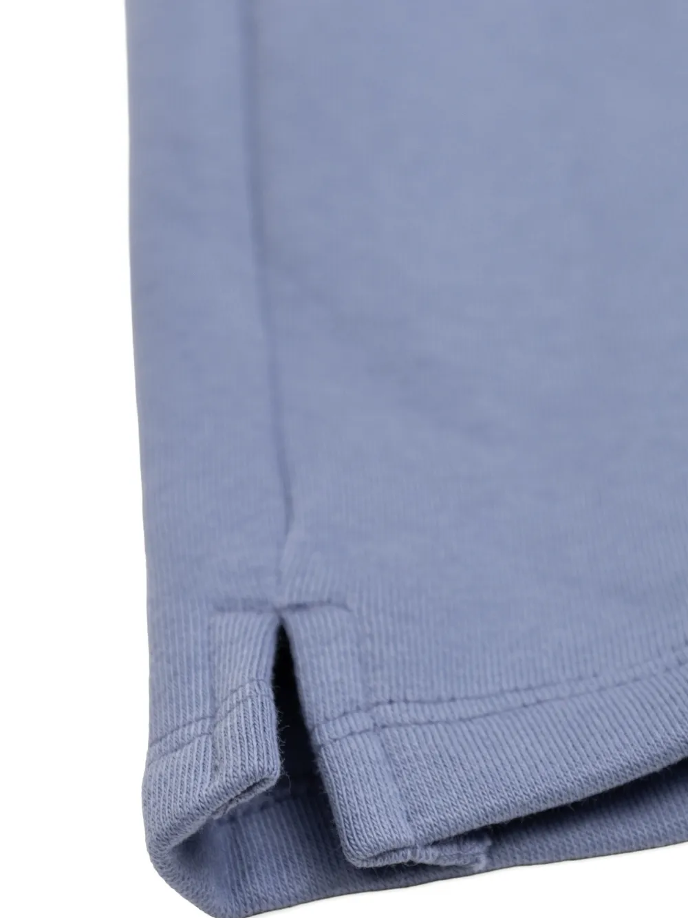 Drawstring Split-Detail Shorts