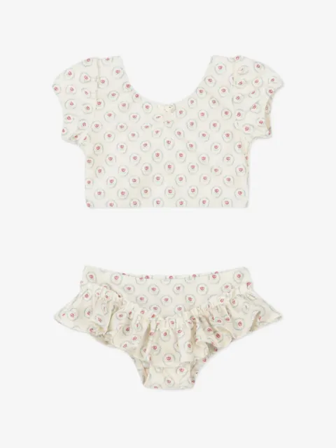 Konges Sløjd bikini volanté à fleurs