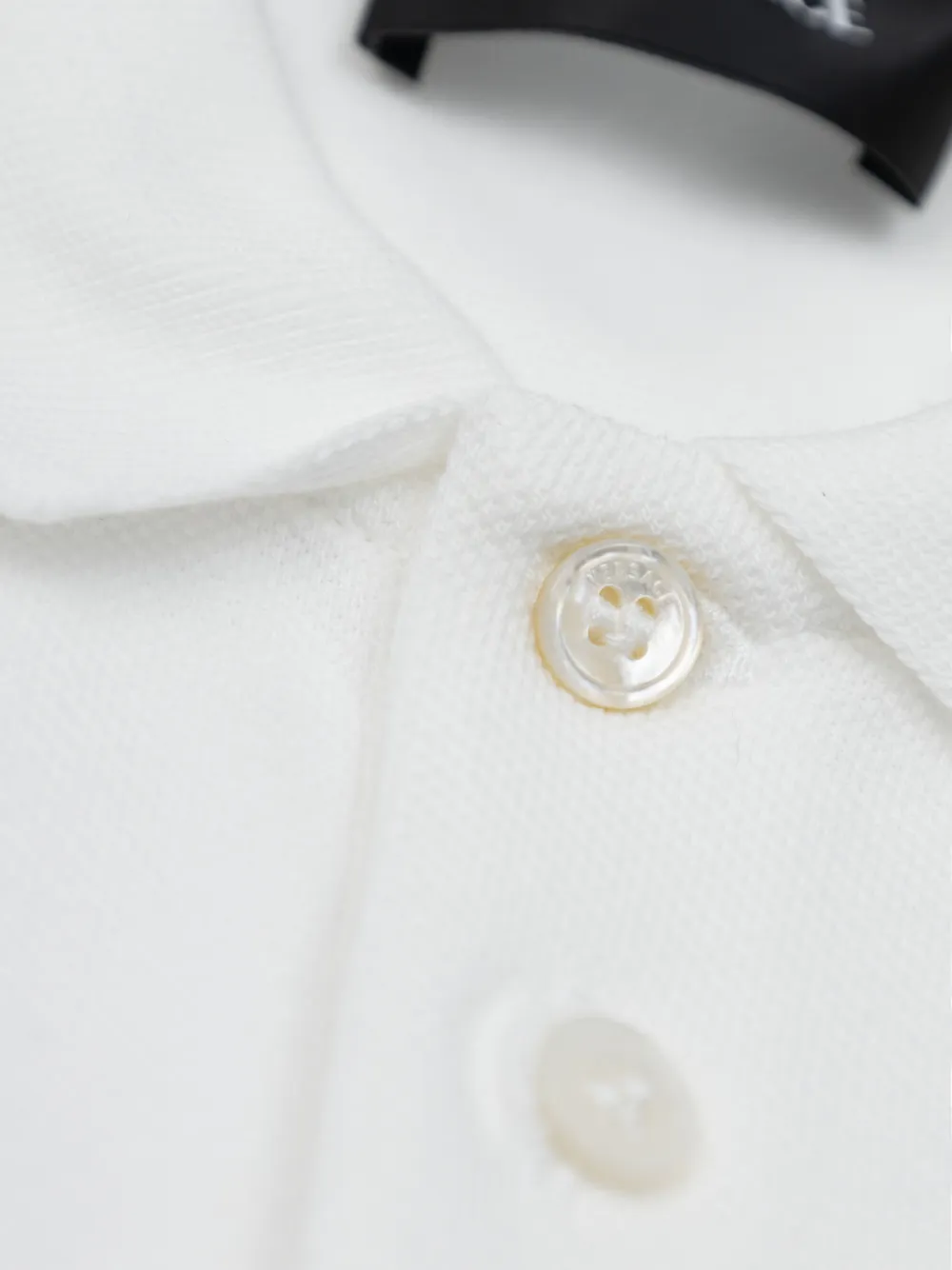 Versace Kids Poloshirt met logodetail Wit