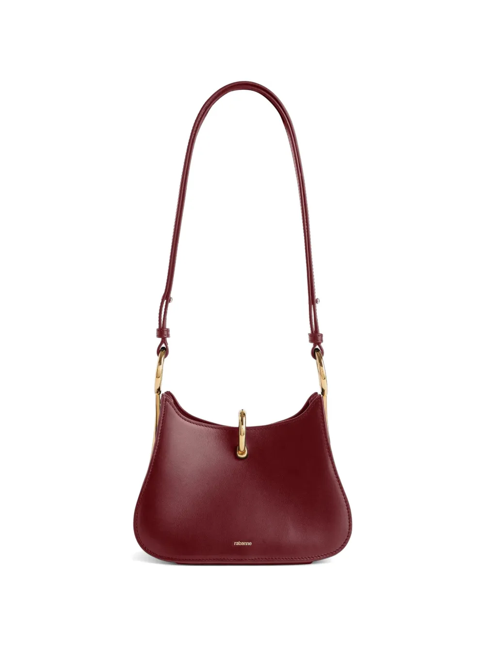 Rabanne small Ring shoulder bag - Rosso