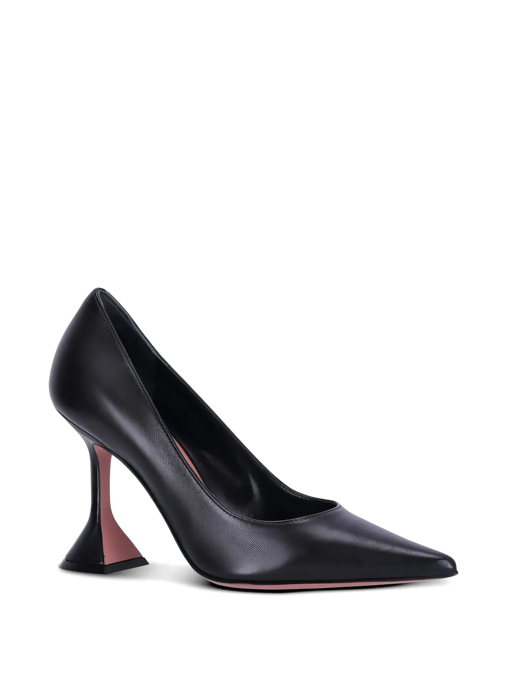 Amina Muaddi Pumps met spitse neus Zwart