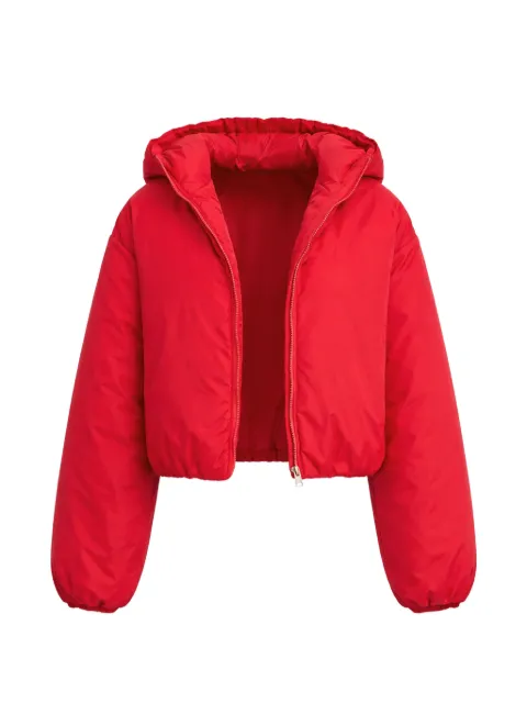 TWINSET hooded zip jacket