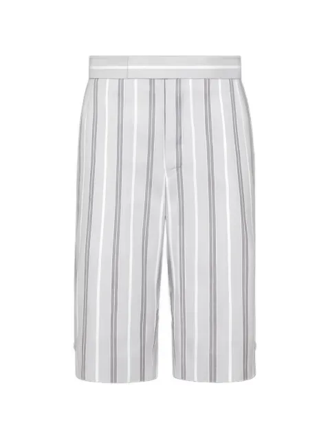 Thom Browne stripe backstrap shorts