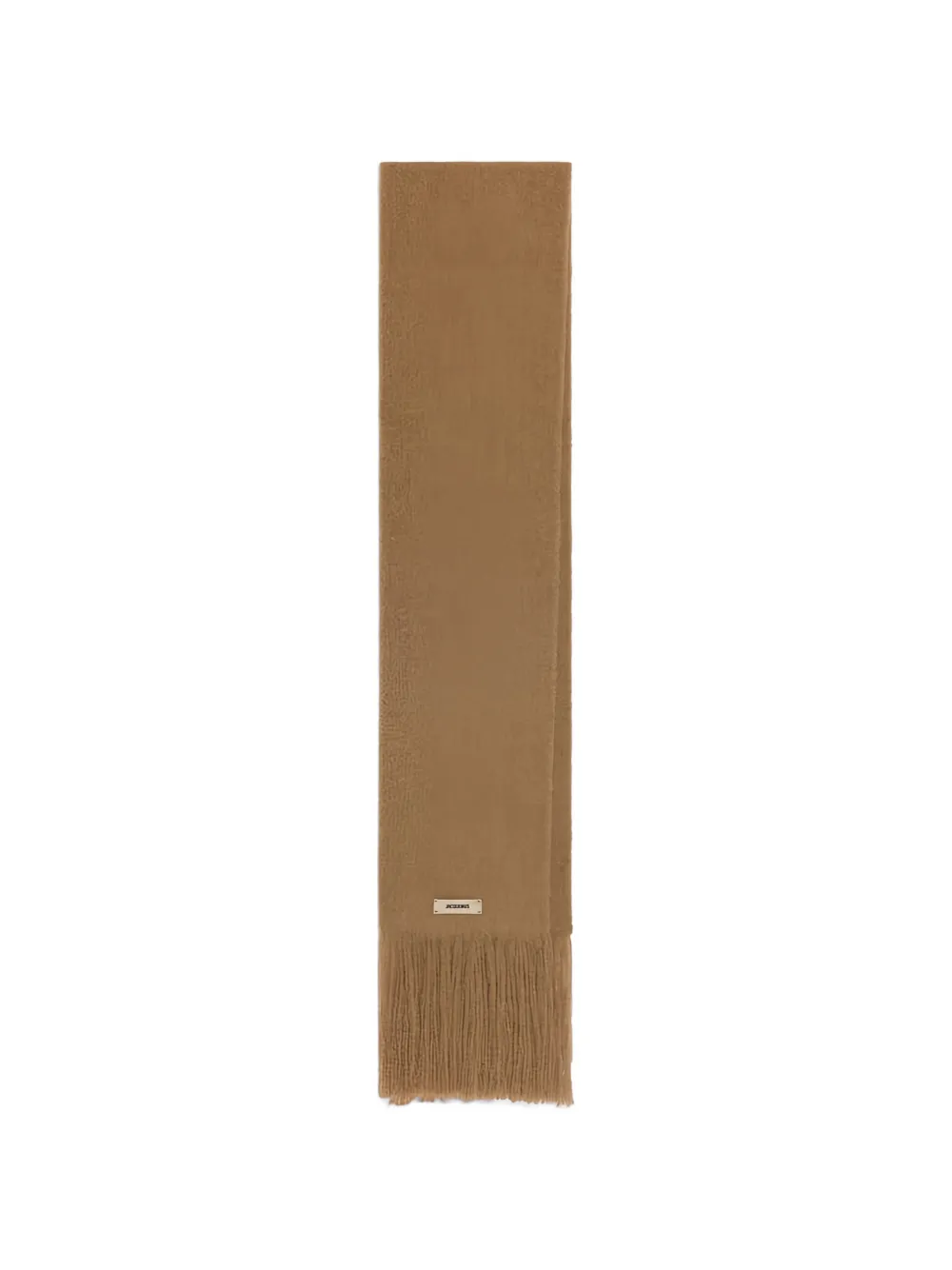 Jacquemus The Nuvola fringed scarf - Marrone