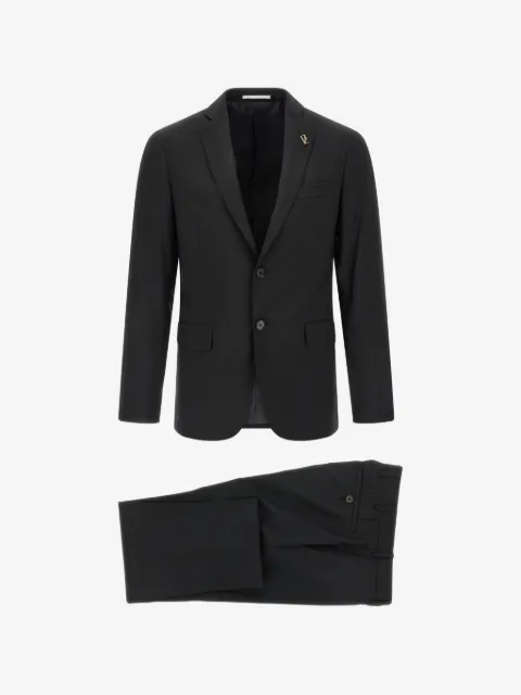 Pal Zileri costume à revers miroités