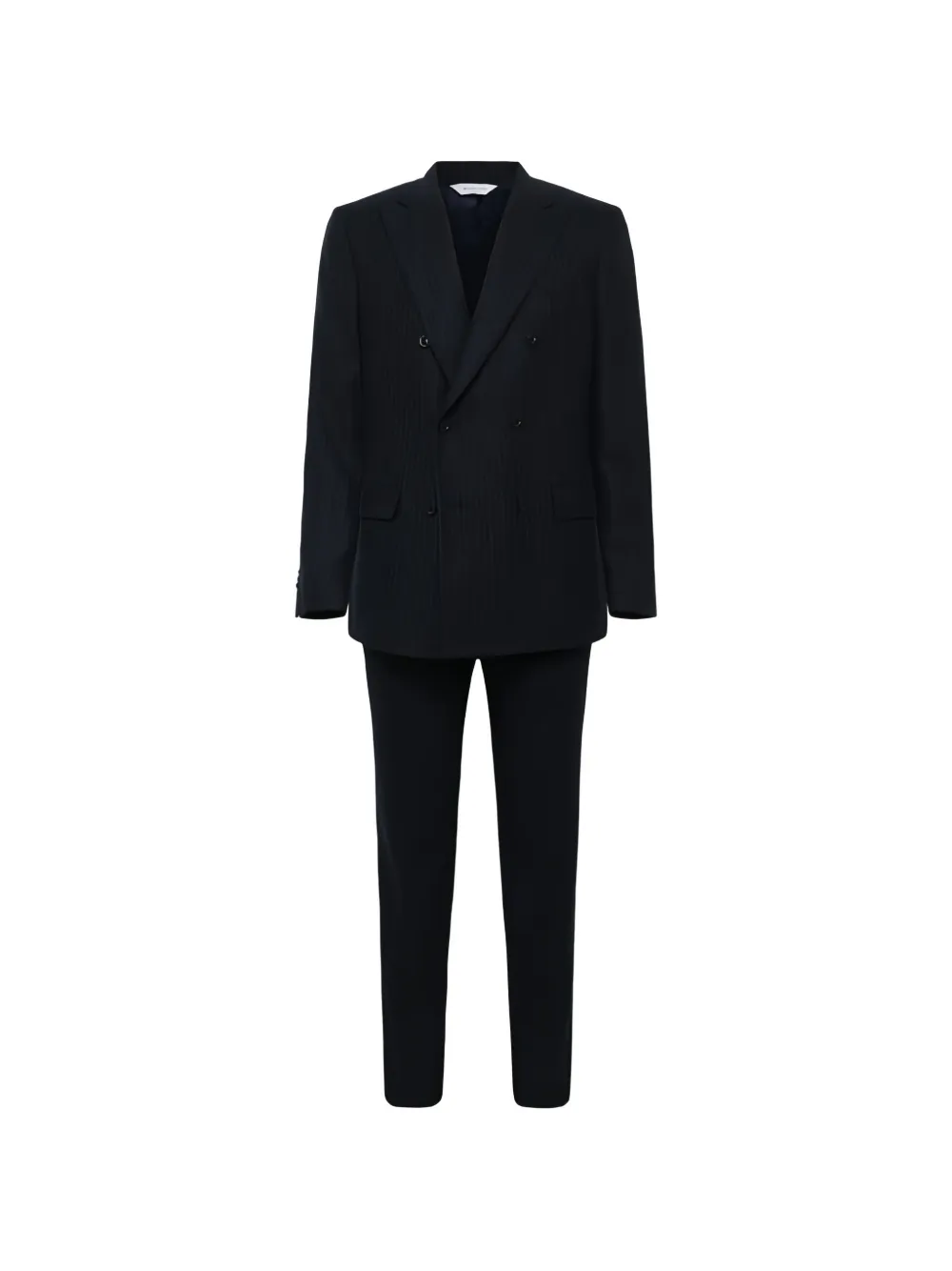 Boglioli pinstripe-pattern double-breasted suit - Blu