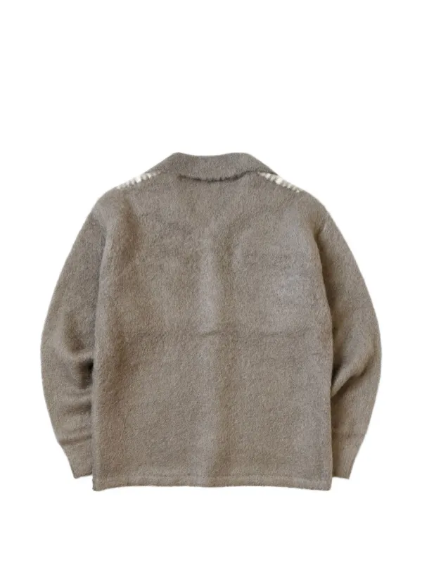 KAPITAL　シャツ　1　リネン　ニット KAPITAL 7G モヘアニットシャツ | ニュートラル | FARFETCH JP
