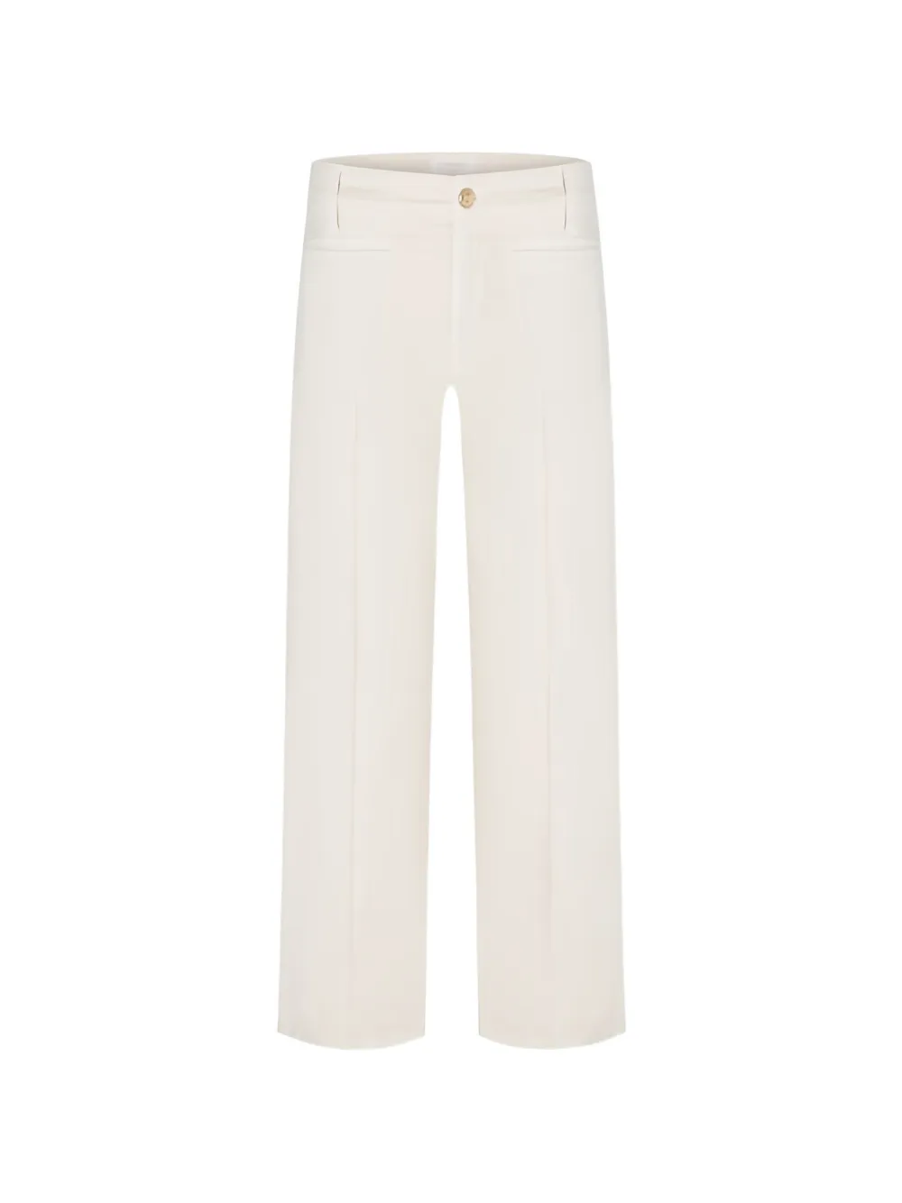 Cambio buttoned cropped jeans - Nude