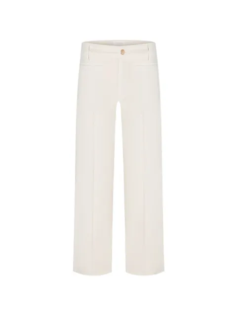 Cambio buttoned cropped jeans