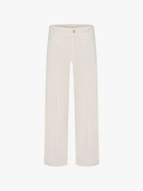 Cambio buttoned cropped jeans