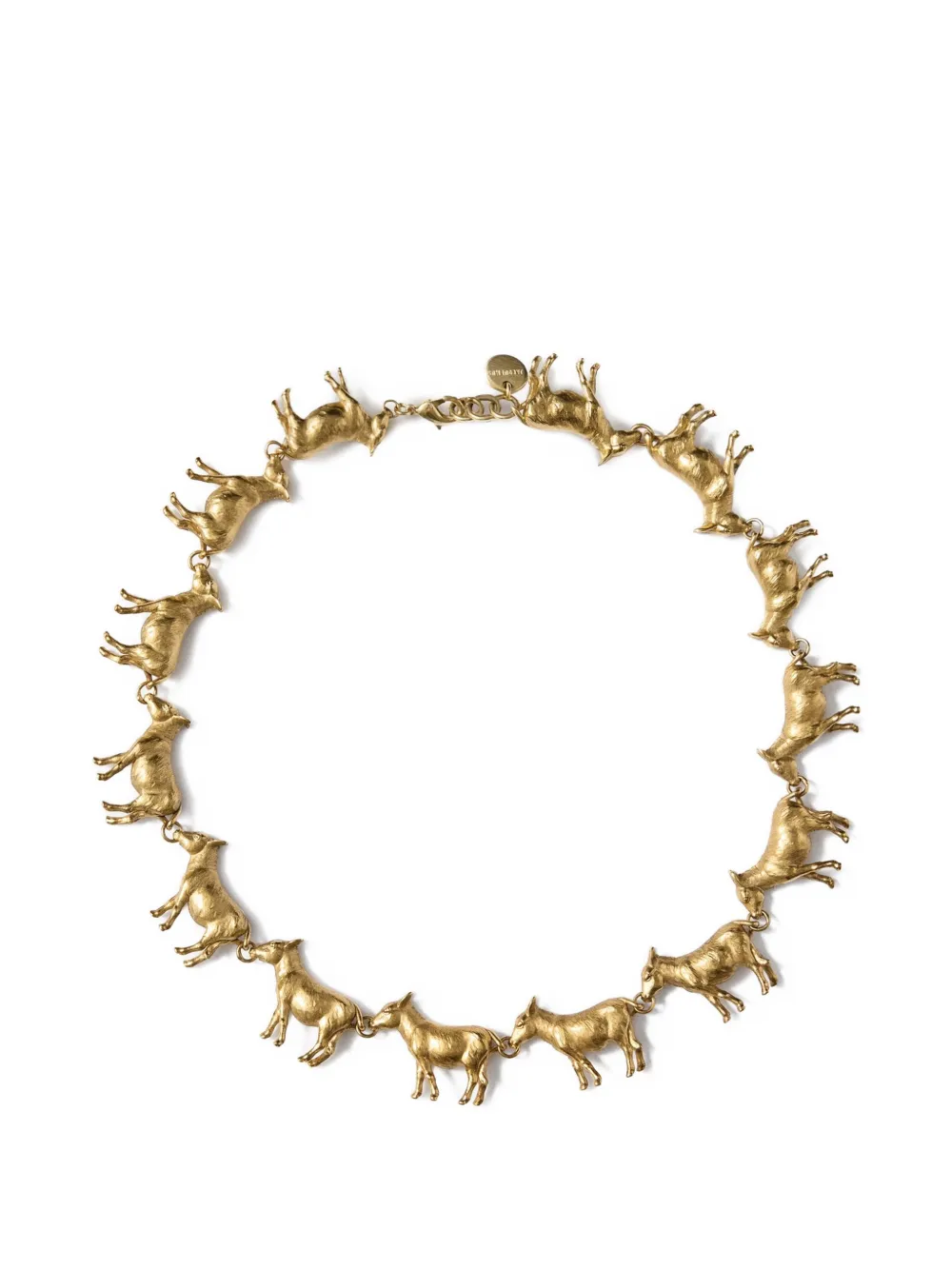 Jacquemus donkey chain necklace - Oro