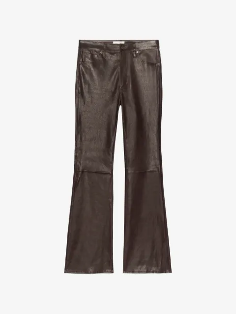 FRAME The Leather Reboot フレアパンツ