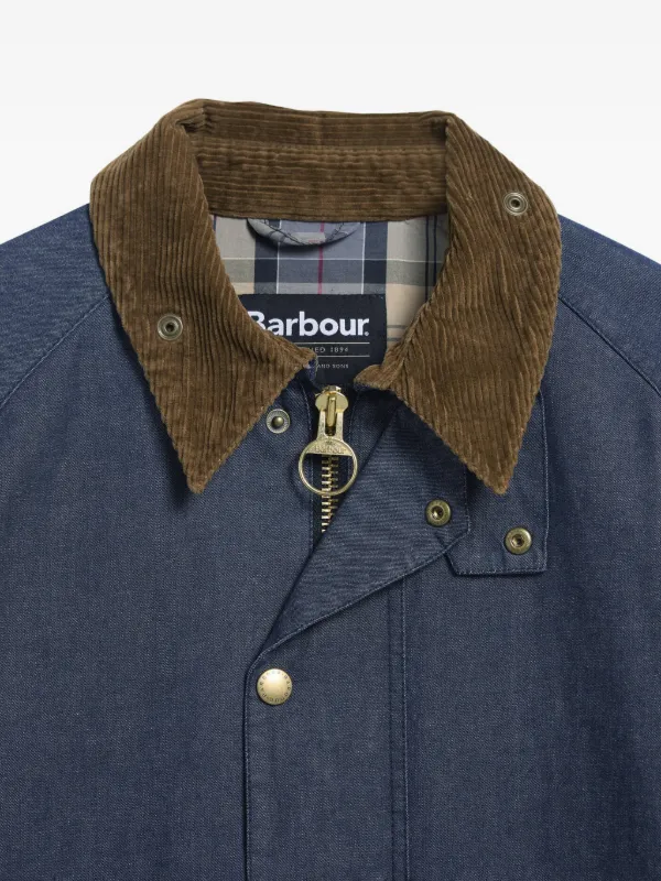 Barbour コーデュロイカラー デニムジャケット | ブルー | FARFETCH JP