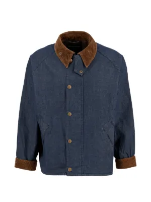 Barbour コーデュロイカラー ジャケット | ブルー | FARFETCH JP