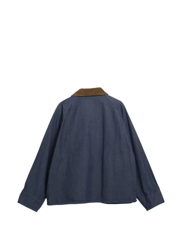 Barbour コーデュロイカラー デニムジャケット | ブルー | FARFETCH JP