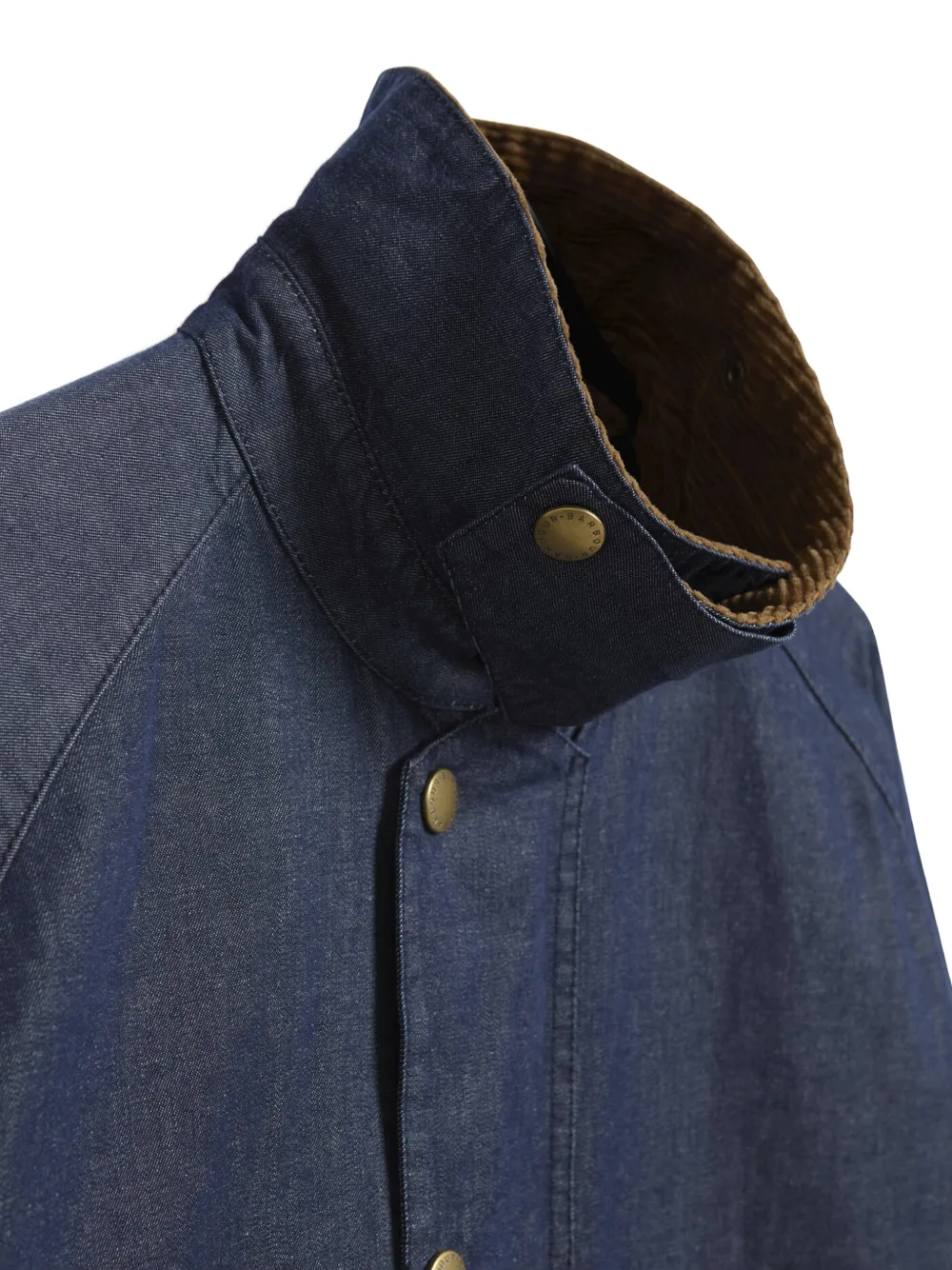 Barbour Denim jack Blauw