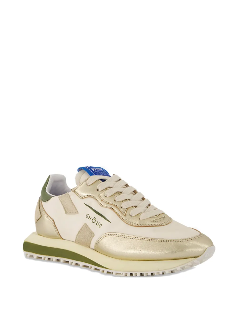 GHŌUD Rush sneakers met vlakken Beige