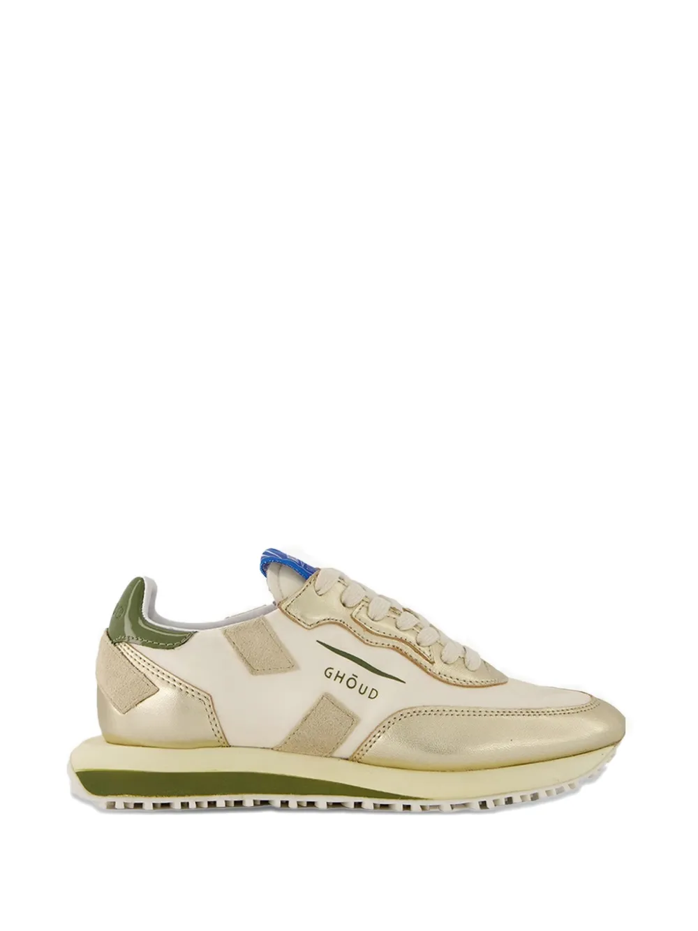 GHŌUD Rush sneakers met vlakken Beige