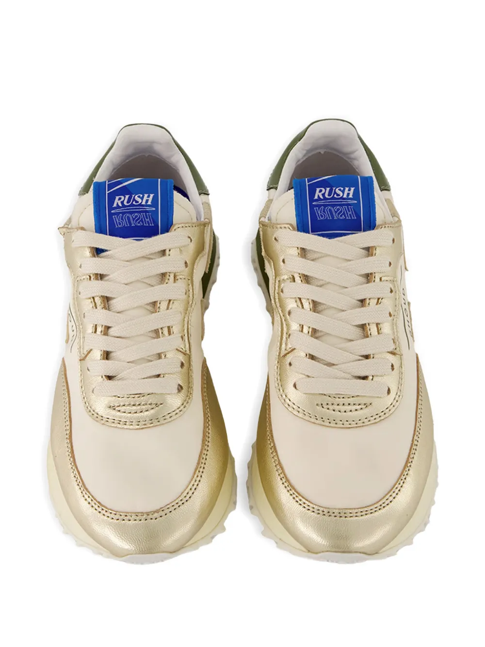 GHŌUD Rush sneakers met vlakken Beige