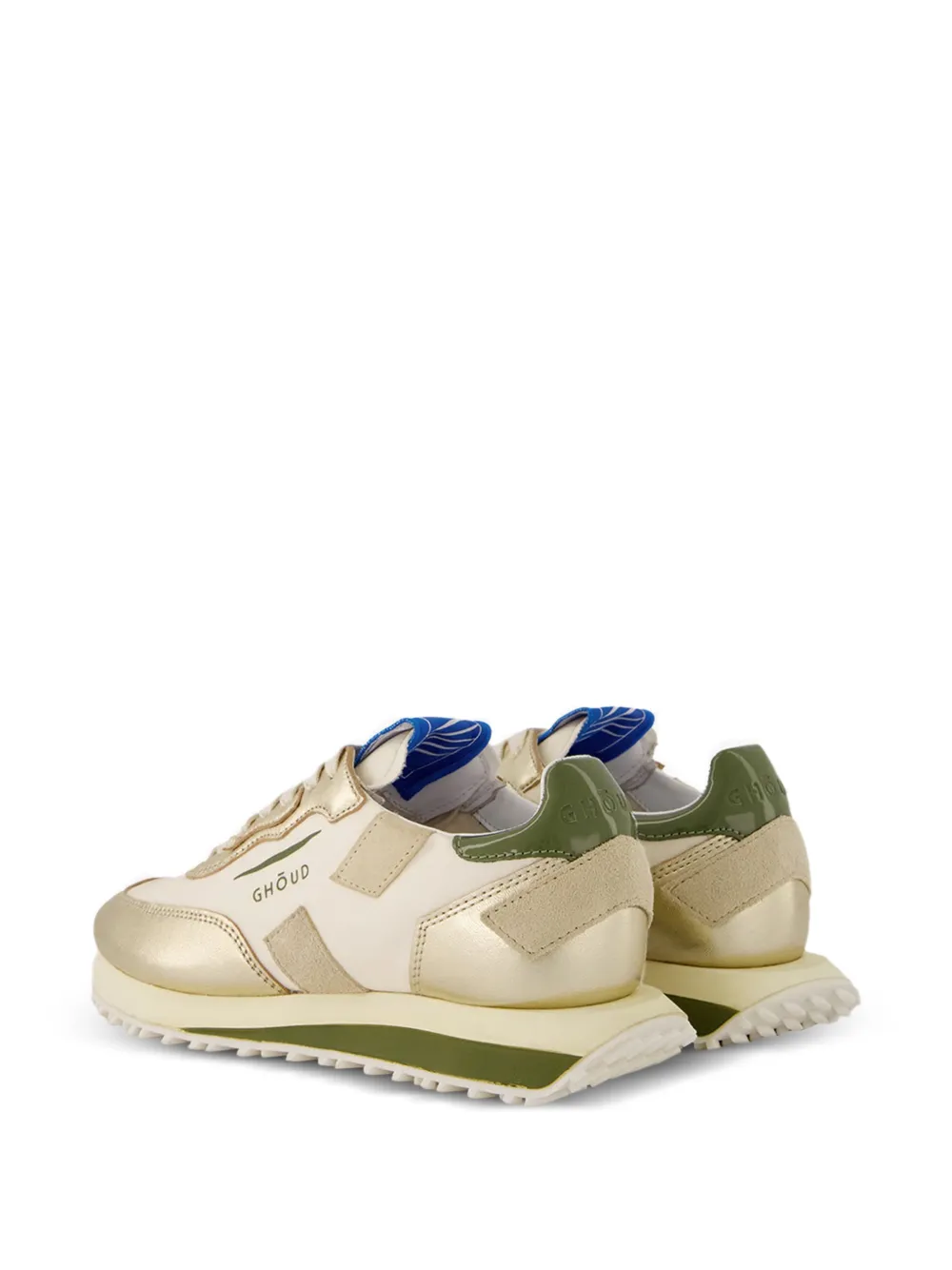 GHŌUD Rush sneakers met vlakken Beige