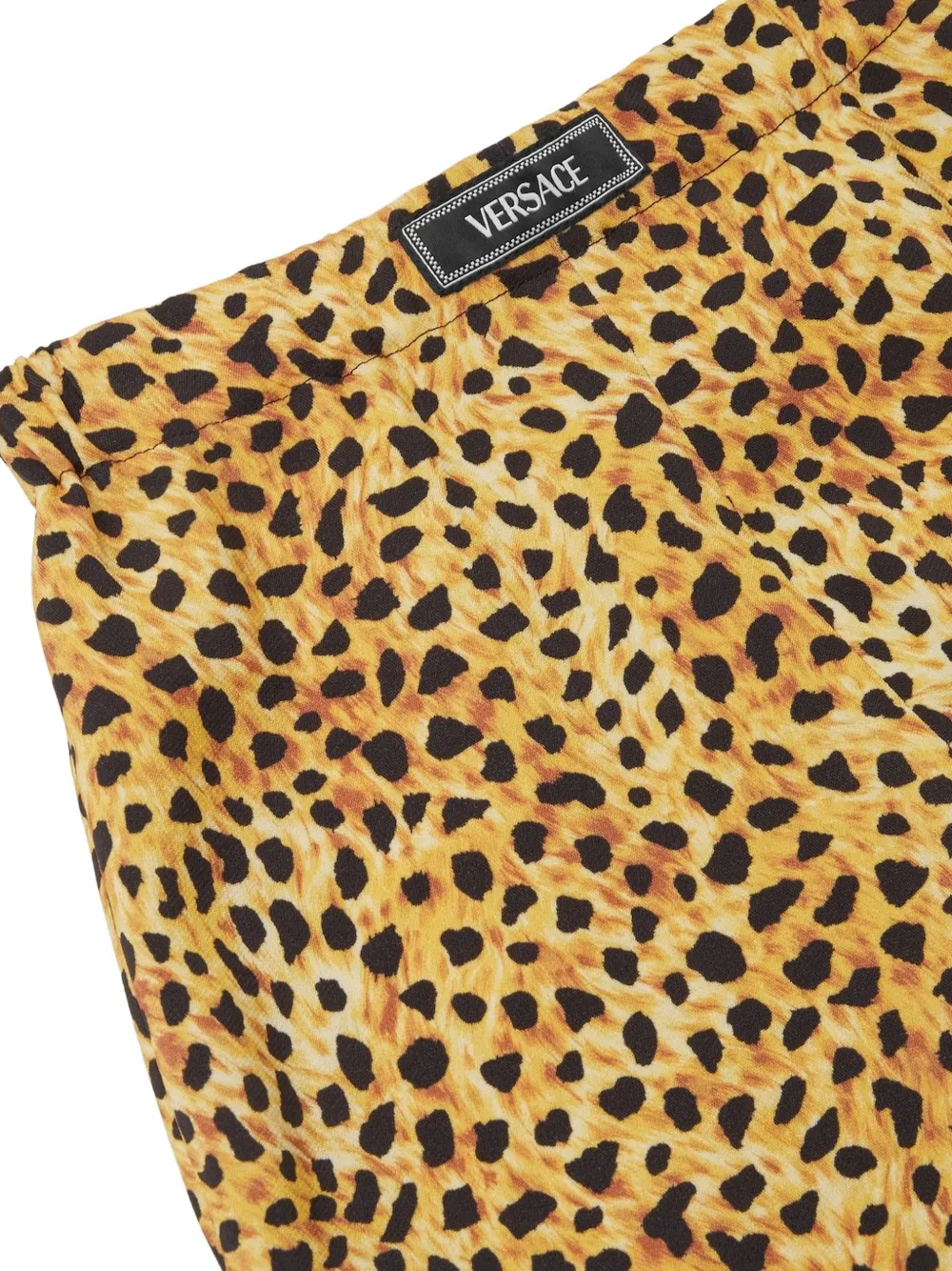Versace Kids Cady flared broek Beige