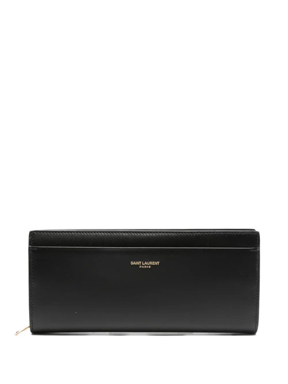Saint Laurent large zip wallet - Schwarz