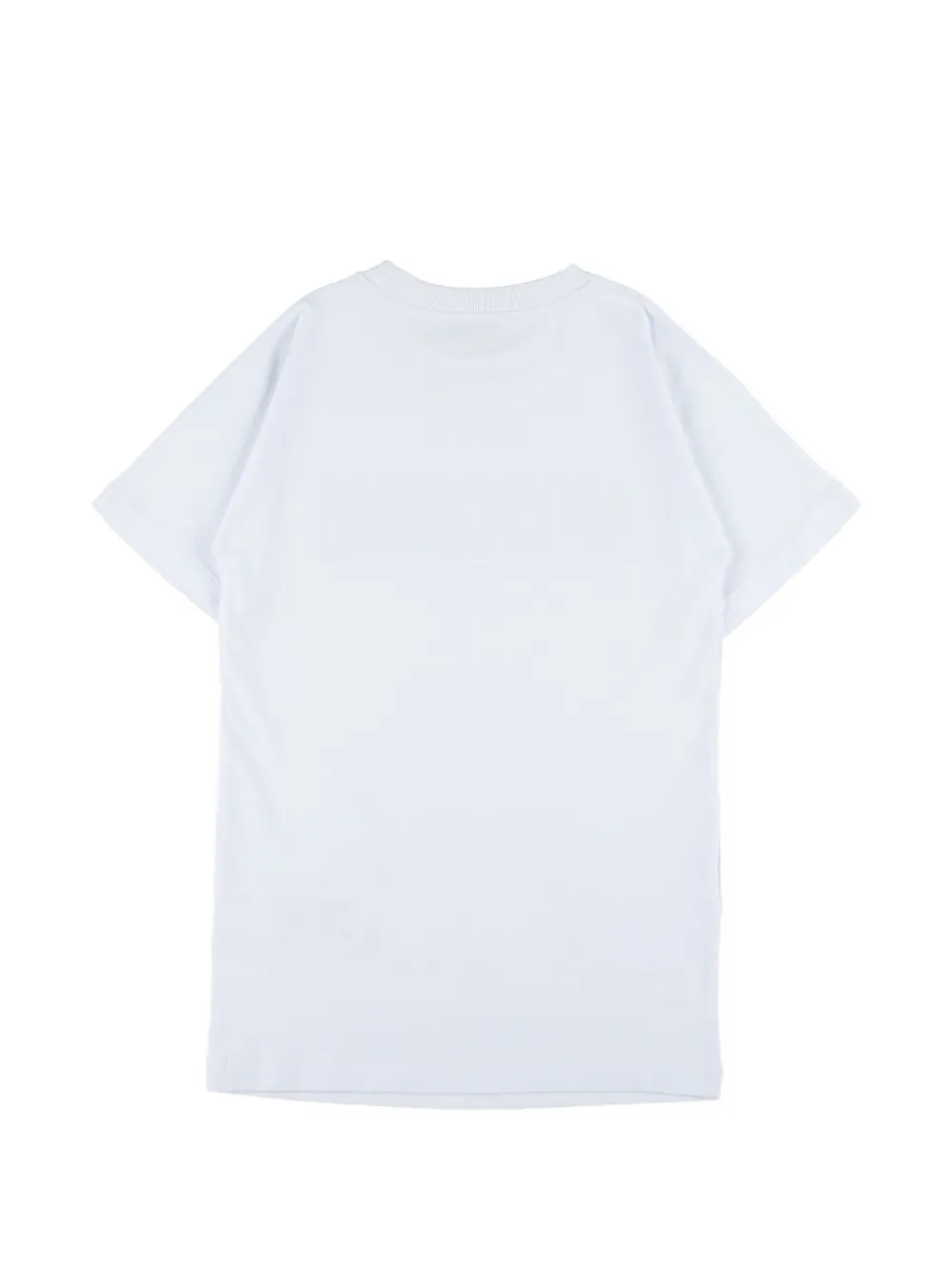 Moschino Kids T-shirt met logo Wit