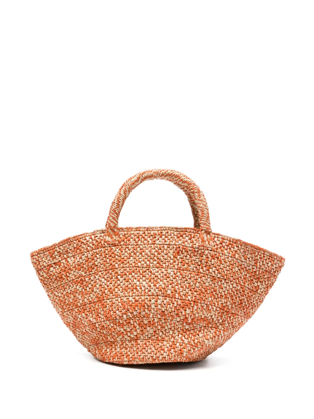 IBELIV woven raffia tote bag - Arancione
