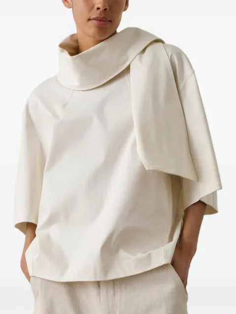 Soeur Helena scarf blouse