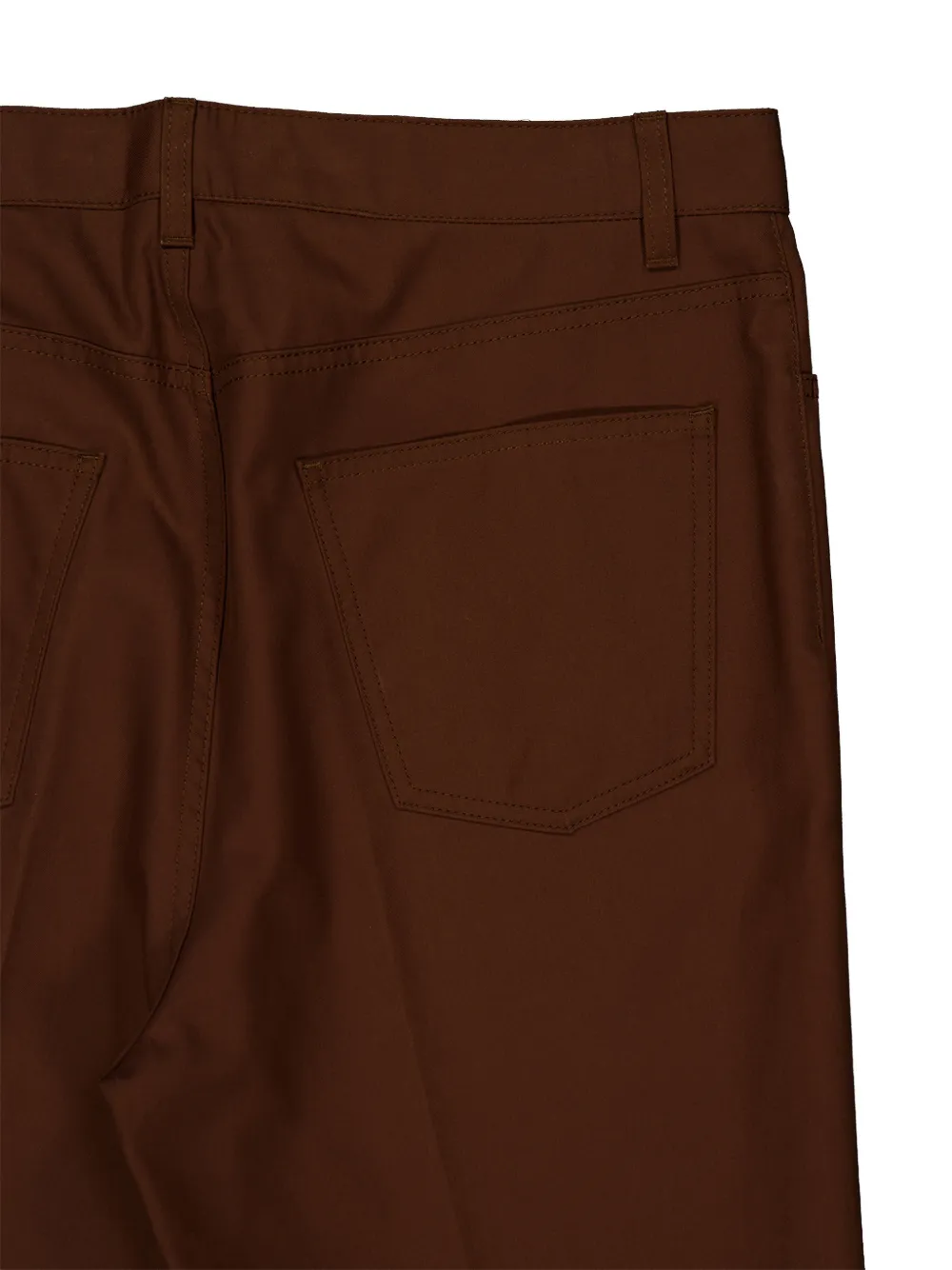 Valentino Garavani pressed-crease trousers Bruin