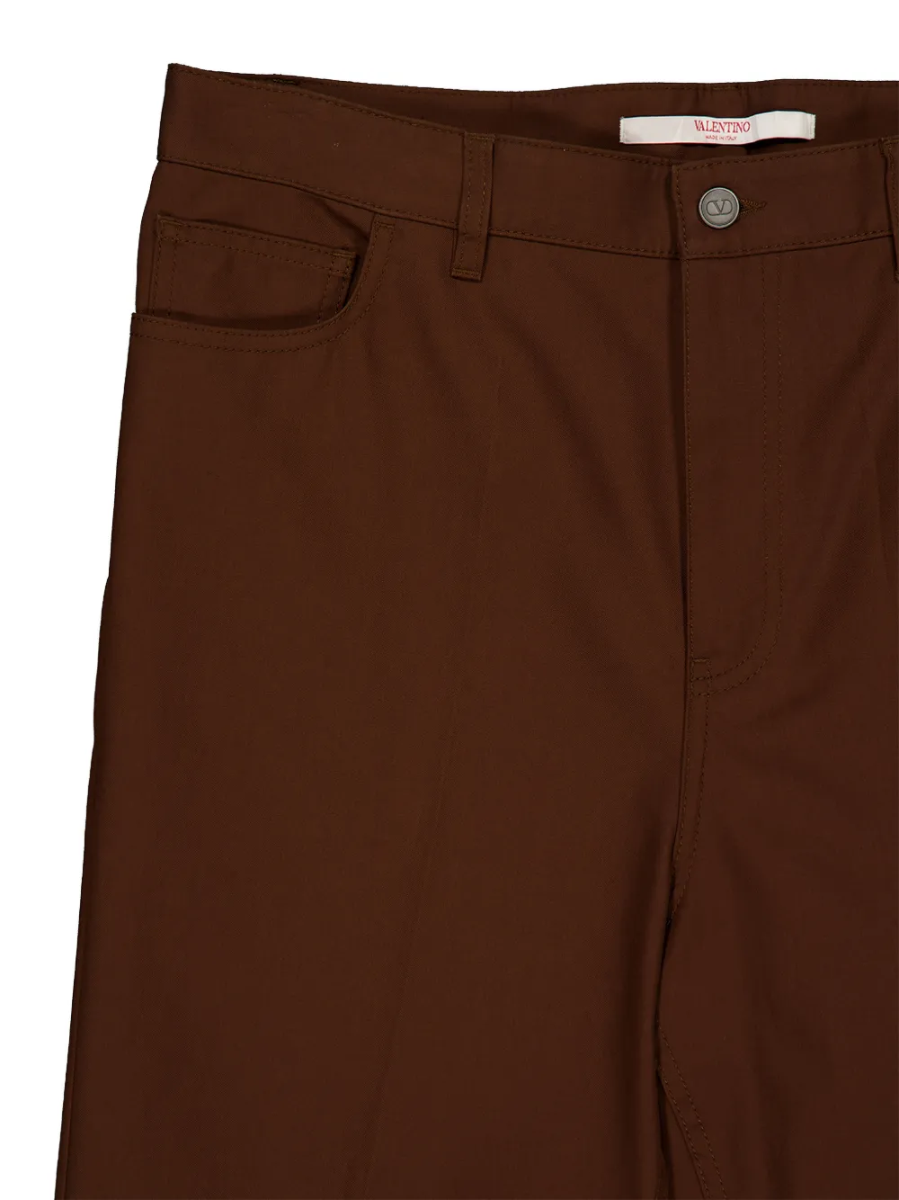 Valentino Garavani pressed-crease trousers Bruin
