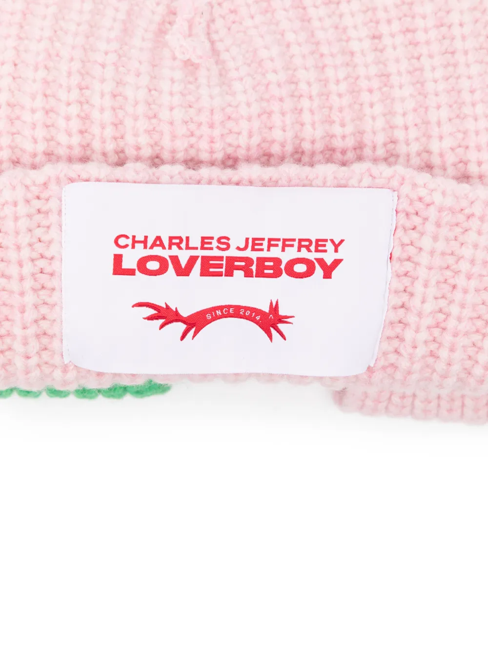 Charles Jeffrey Loverboy Muts met chunky oordetail Roze