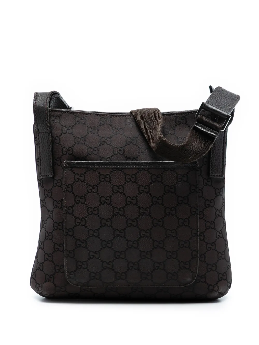 Gucci Pre-Owned 2016-2025 GG Canvas crossbody bag - Marrone