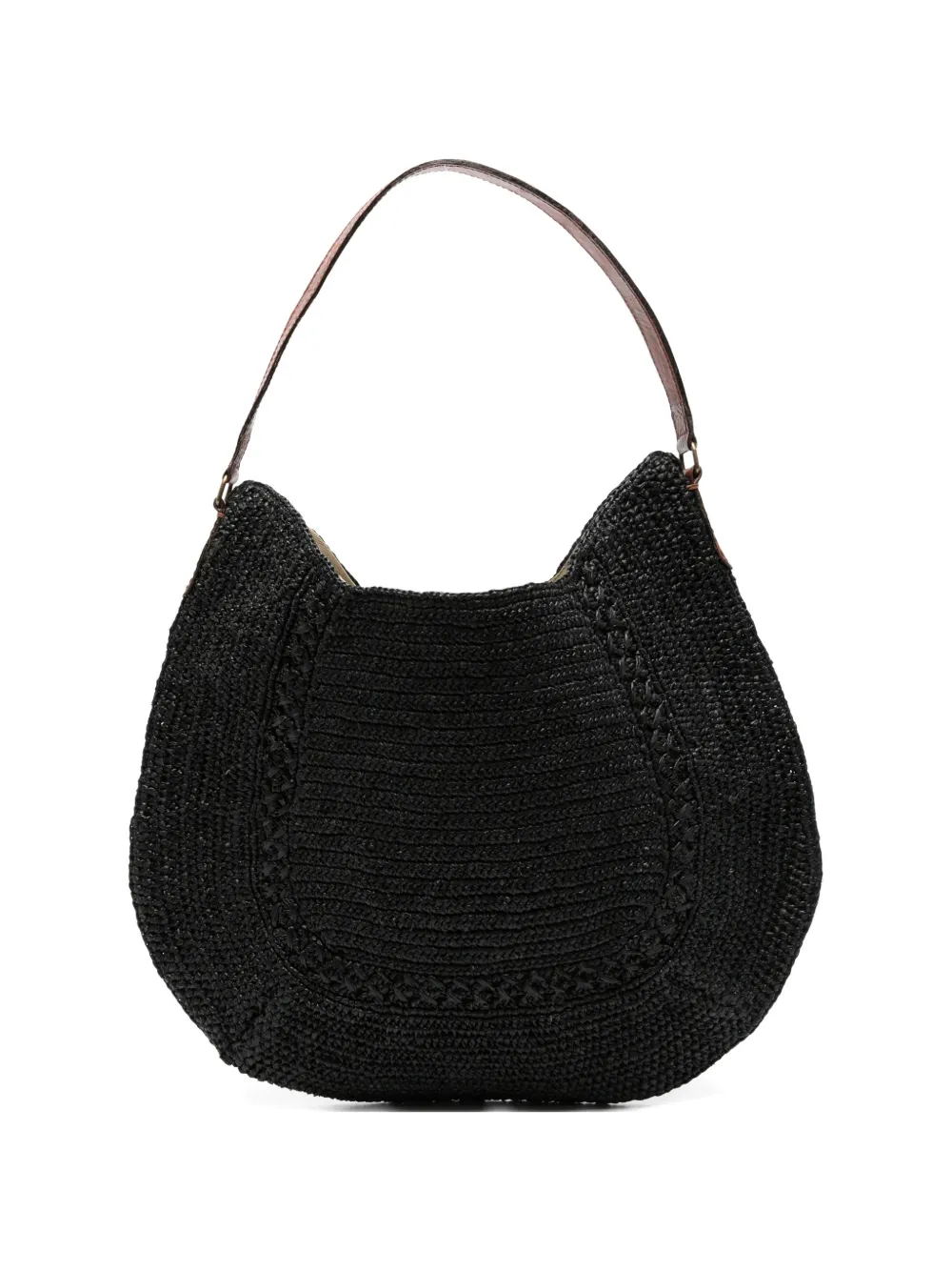 IBELIV Meva braided tote bag - Nero