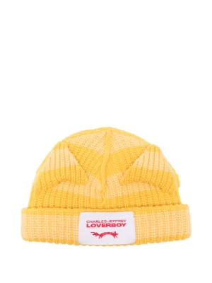 Charles Jeffrey Loverboy Chunky Banana Beanie | Yellow | FARFETCH