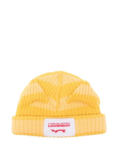 Charles Jeffrey Loverboy Berretto Chunky Ears con logo