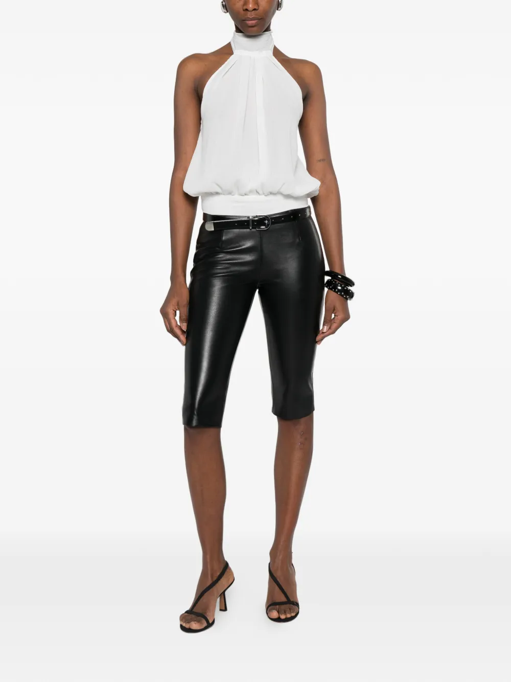 Bella Leather Shorts