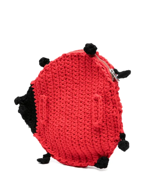 Charles Jeffrey Loverboy ladybug-appliqué Belt Bag | Red | FARFETCH