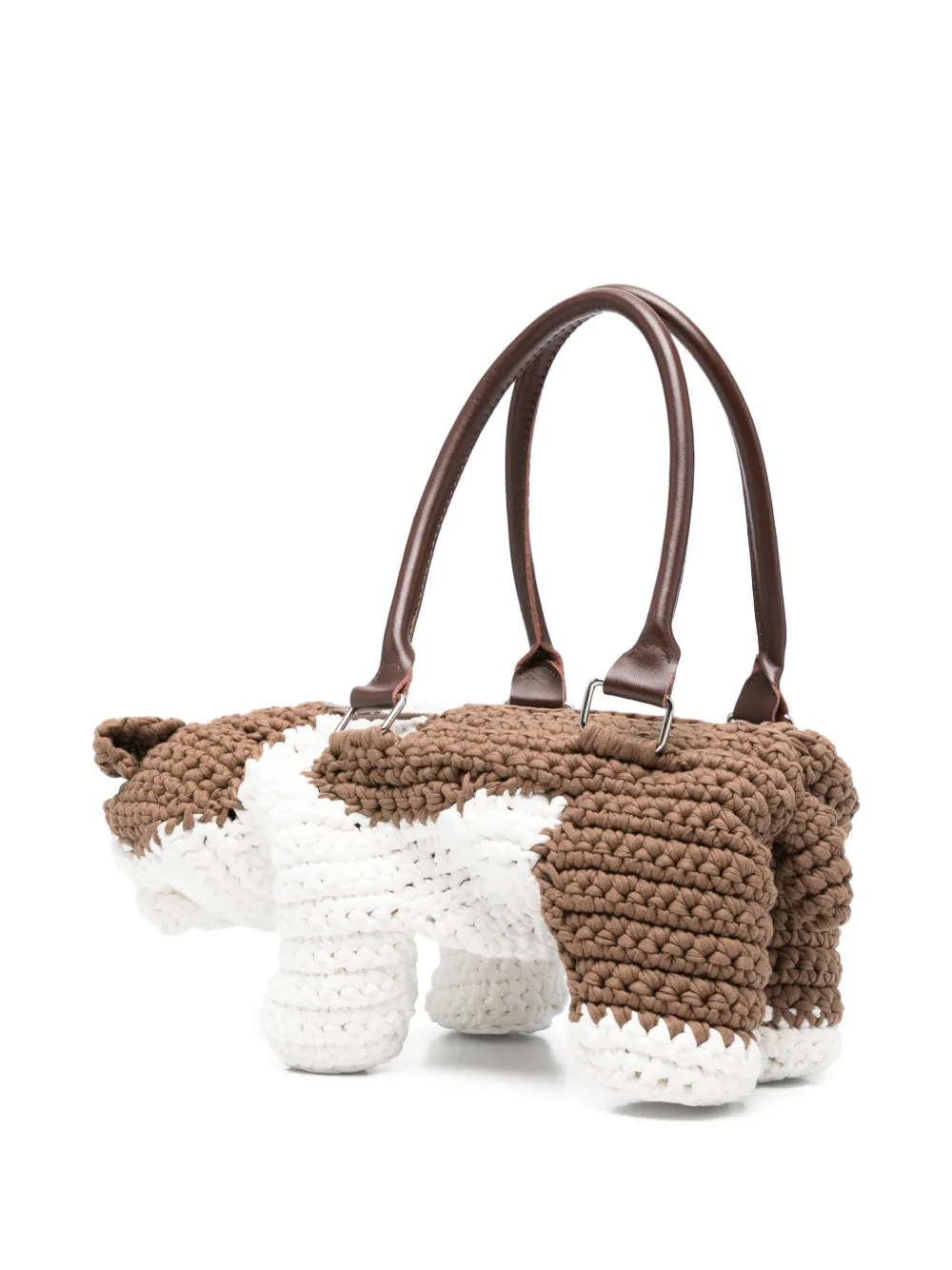 Charles Jeffrey Loverboy Diervormige shopper Bruin