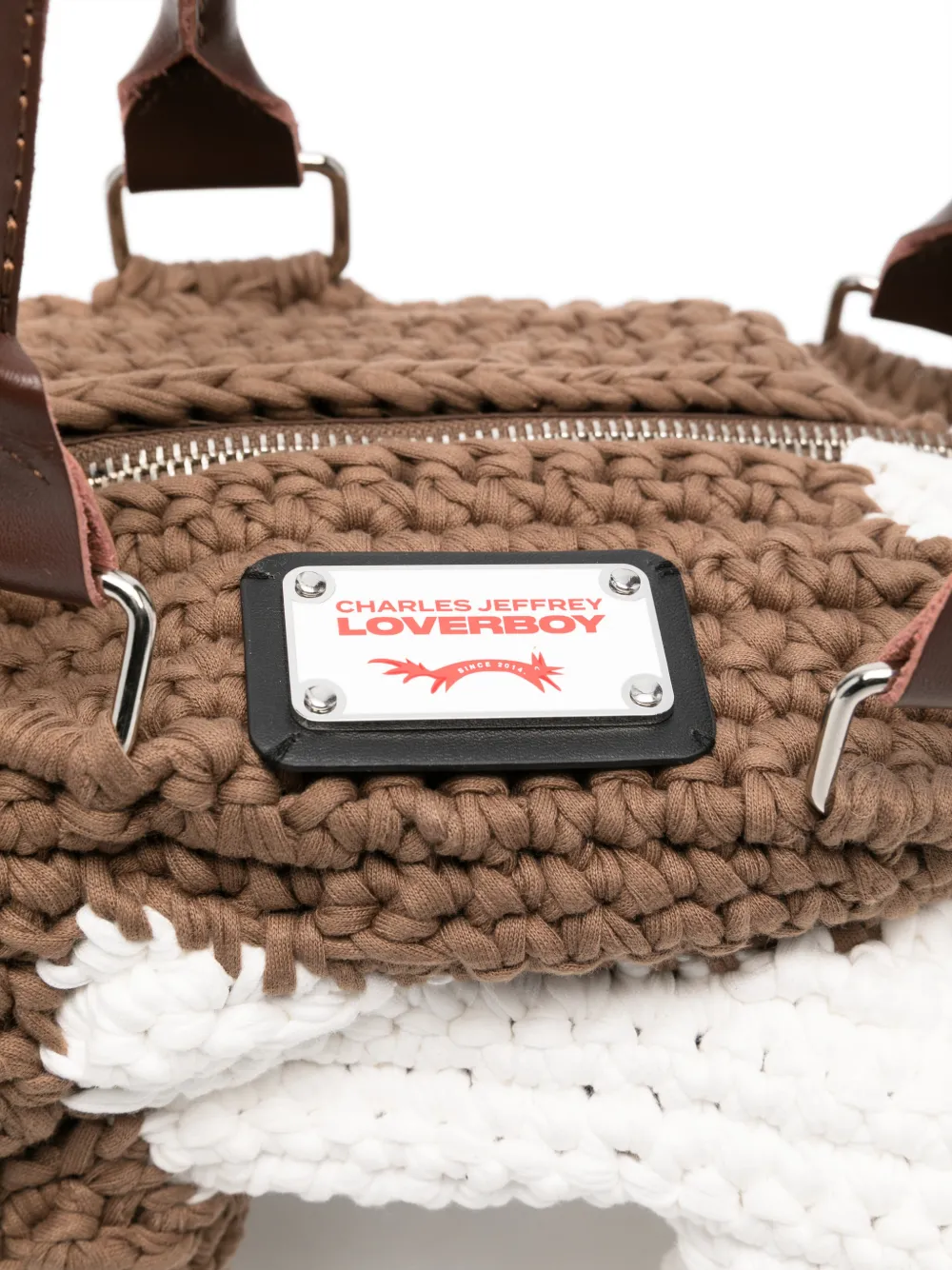 Charles Jeffrey Loverboy Diervormige shopper Bruin