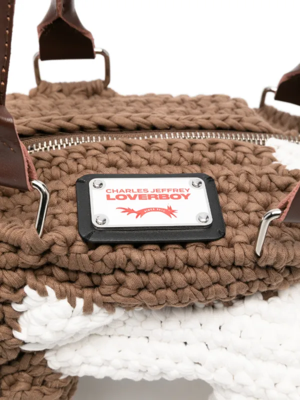 Charles Jeffrey Loverboy Bulldog Bag | Brown | FARFETCH