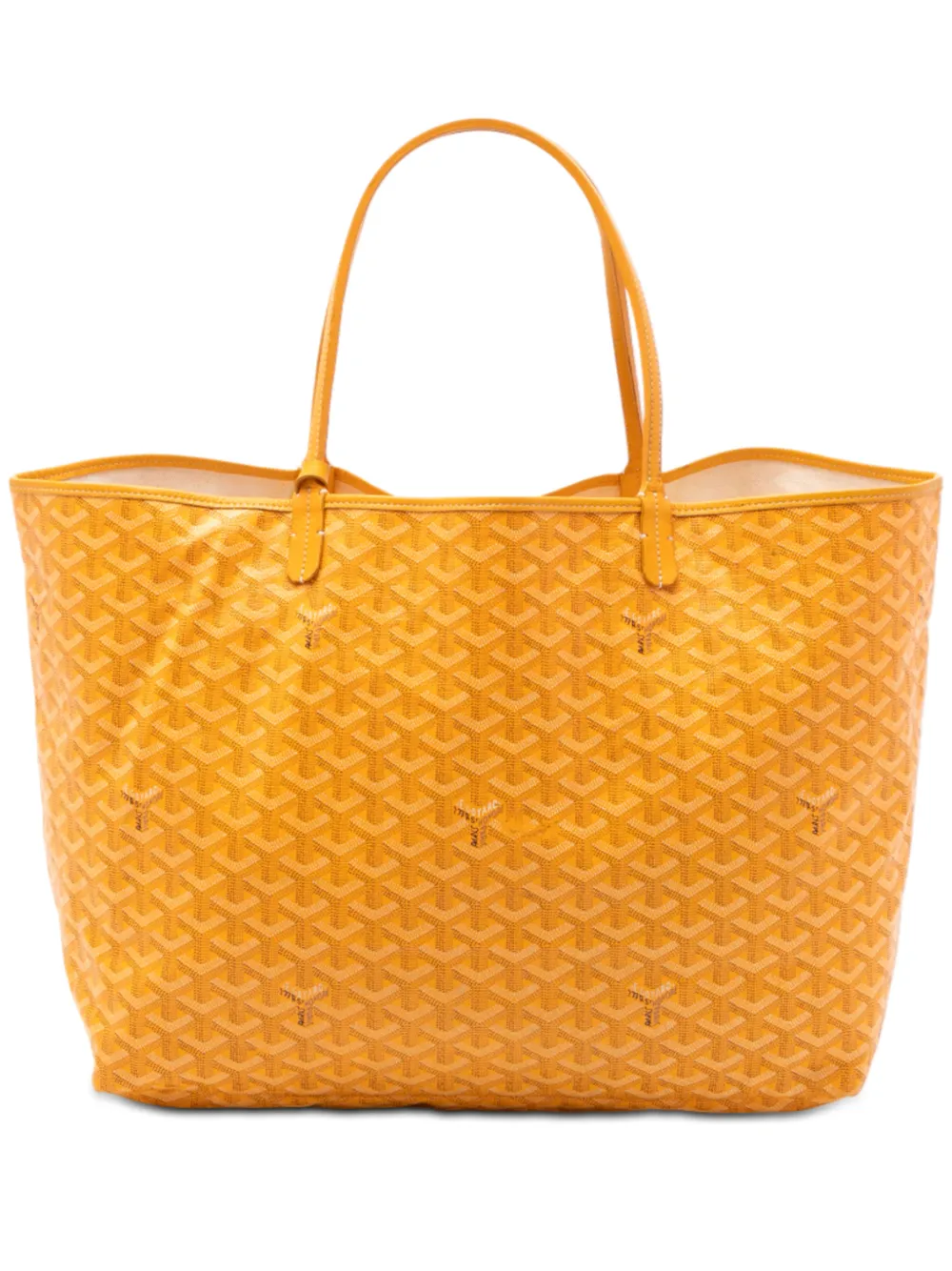 Goyard Pre-Owned 2014 Goyardine Saint Louis GM tote bag - Giallo