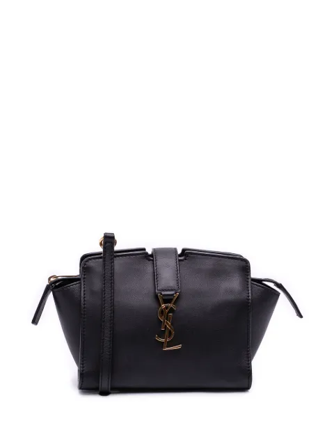 Saint Laurent Pre-Owned bolsa crossbody Toy de piel y lona con Monograma 2017