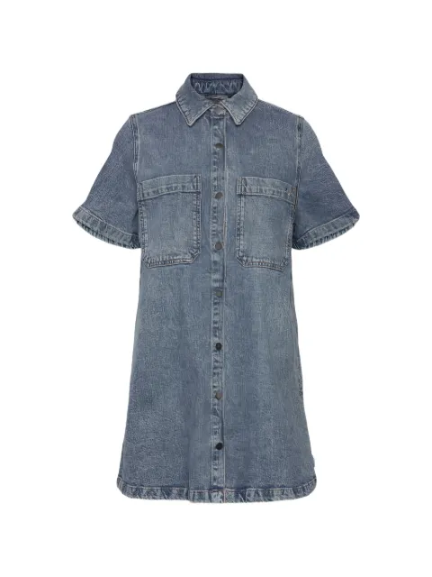 HUGO buttoned denim mini dress