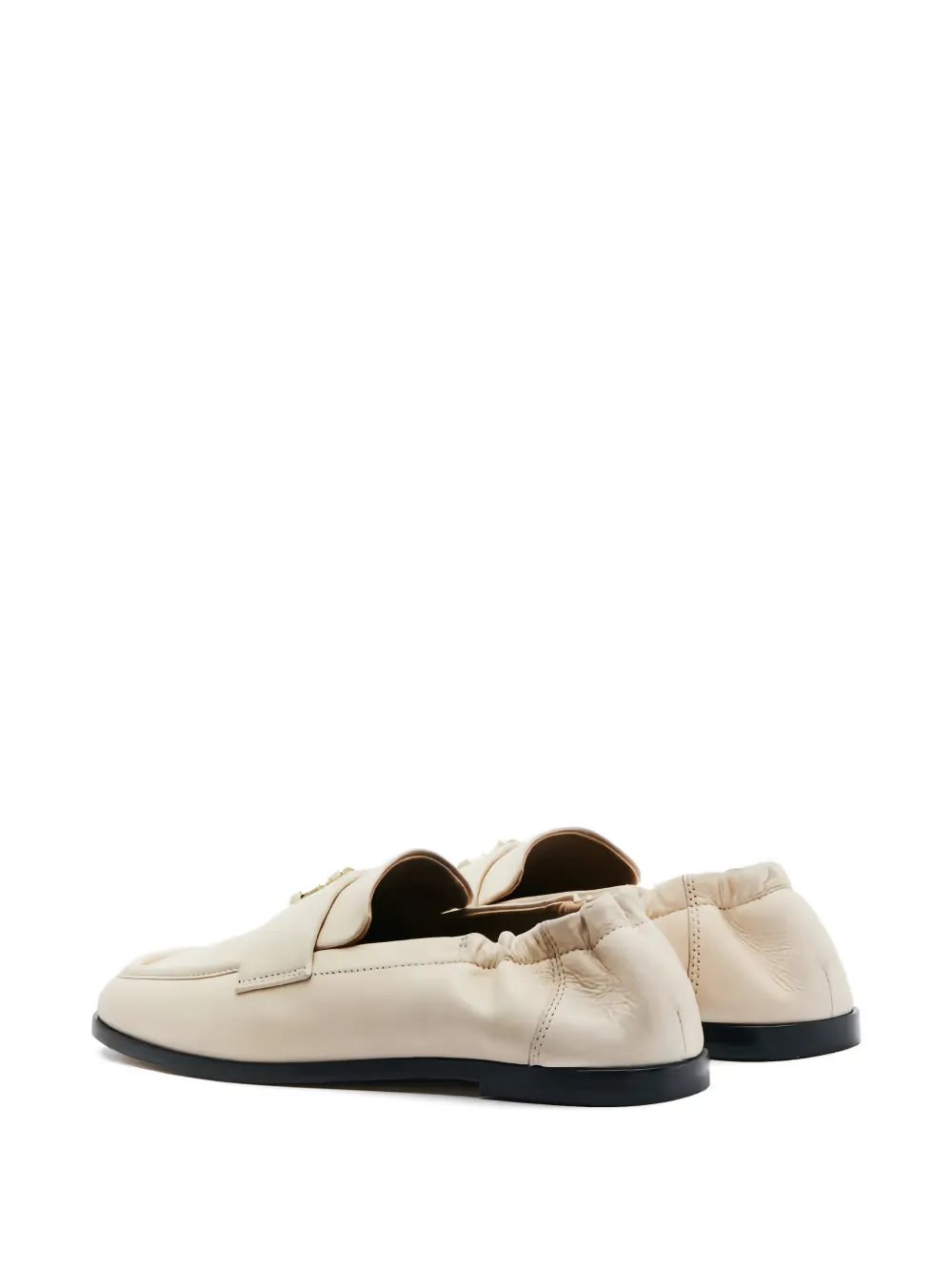 Patrizia Pepe Loafers met vierkante neus Beige