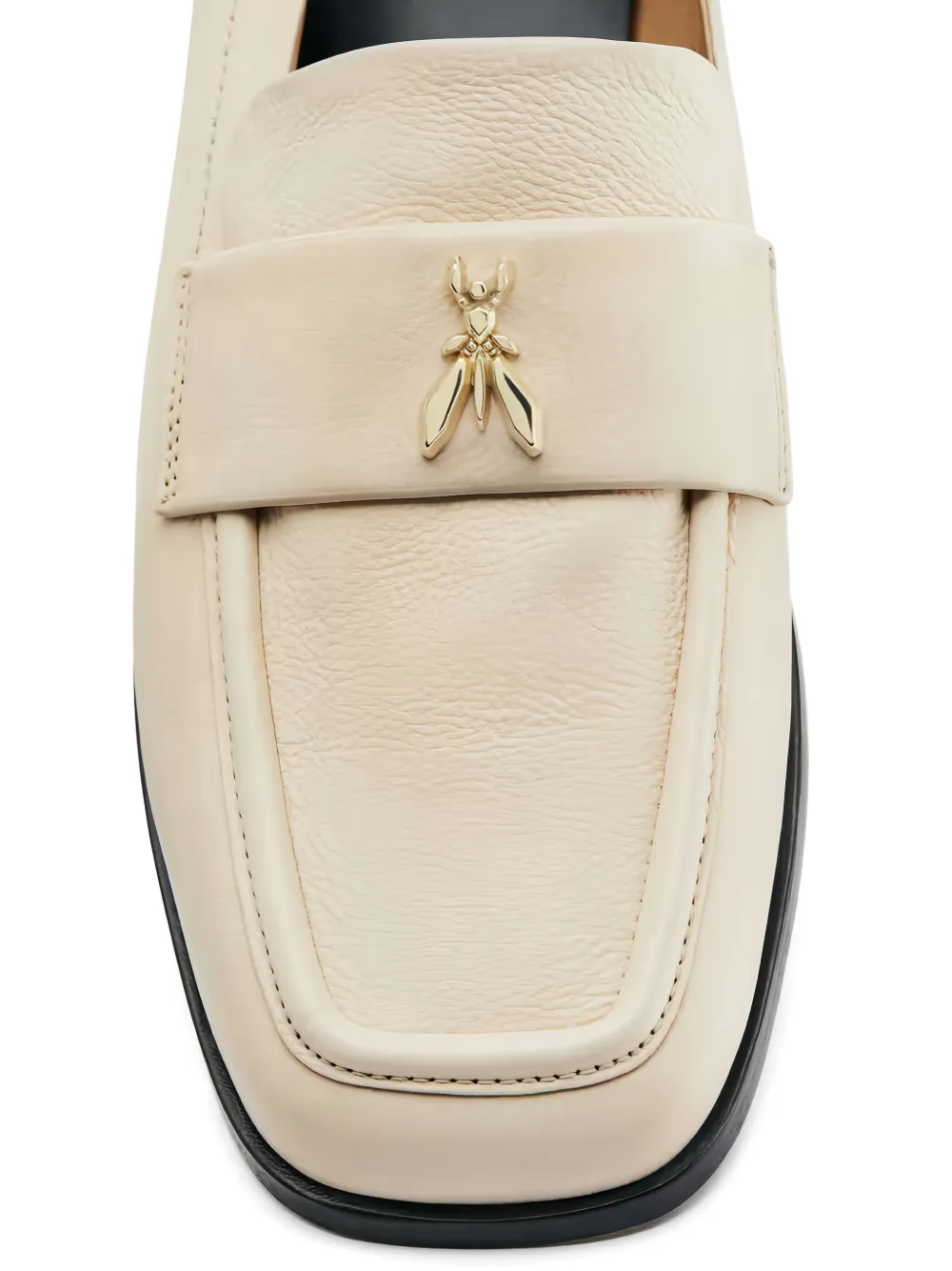 Patrizia Pepe Loafers met vierkante neus Beige