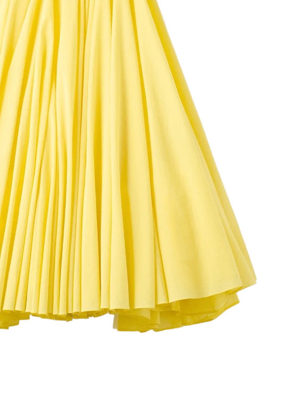 Jacquemus The Paysan flared rok Geel