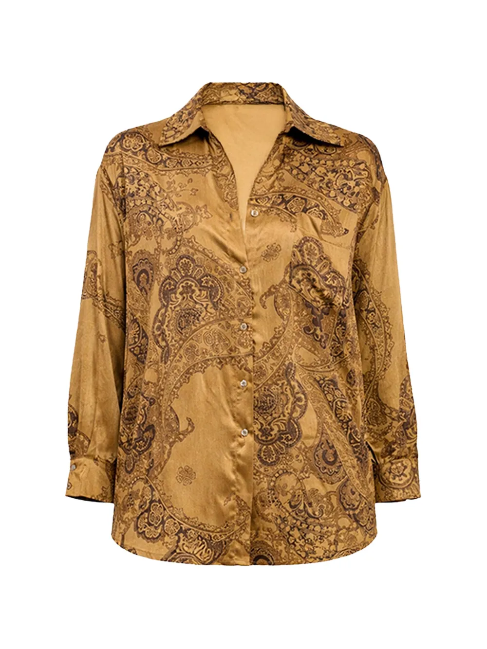 LUMIRA paisley shirt - Oro