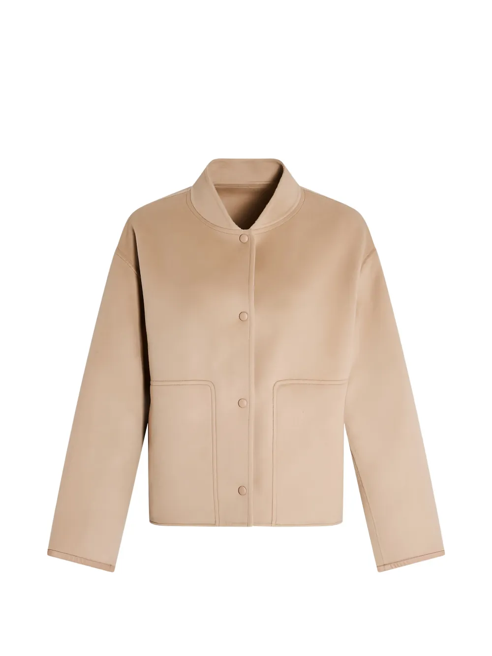 Yves Salomon Bomber con bottoni automatici - Toni neutri